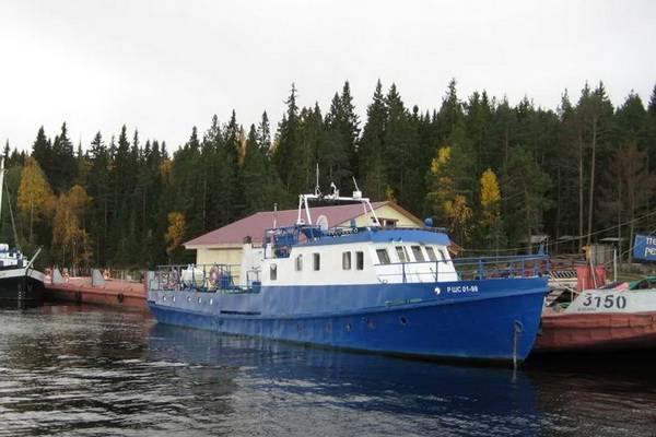 Бывшее судно Клуба юных моряков Карелии выставлено на торги